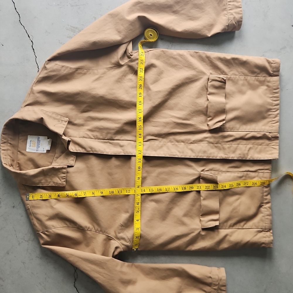 GAP Tan Utility Jacket for Men Vintage - Picture 4 of 9
